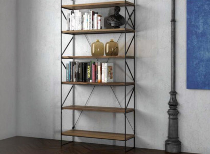 Wall shelf Modern Bookcase Living room Shelf Designer wooden furniture